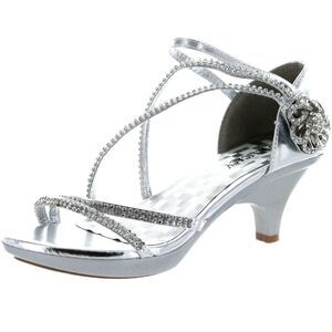 Static Footwear Angel-48 Silver Womens pumps-shoes 6.5 NEW